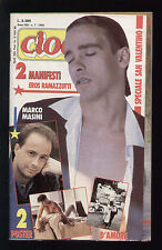 CIOE' 7/1992 REEVES KIM ROSSI STUART MICHAEL JACKSON RAMAZZOTTI POSTER + ADESIVI