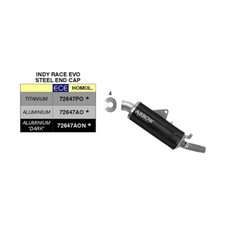 Marmitta ARROW slip-on indy