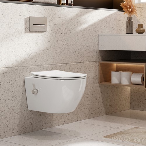 Doccia con bocchetta - doccia, wc