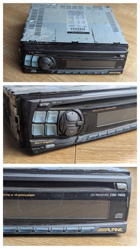 Alpine cde 7856 - alpine, cde-7856