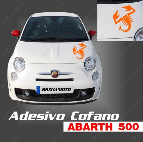 Adesivo cofano logo abarth - logo,