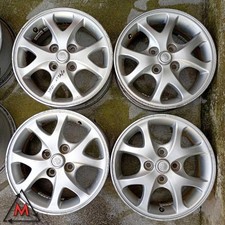 Set 4 cerchi in lega 5,5Jx14 4x100 ET45 per TOYOTA YARIS MK2 (112413)