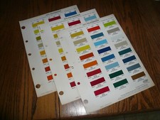 Campione vernice chip colore VW Volkswagen DuPont 1973 1974 1975 - 3 anni 1 prezzo