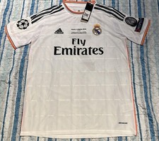 Maglia Calcio Ronaldo 7 Real Madrid Champions League Lisbon 2014 Vintage Retrò
