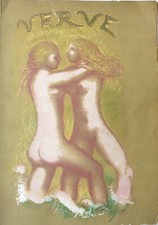 MAILLOL - COVER 1 - LITHO VERVE II 5-6 1939 PICASSO MIRO RARE SURREALISM CUBISM