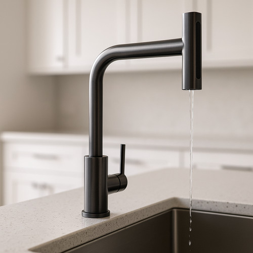 Rubinetto nero cucina bagno - cucina, 3