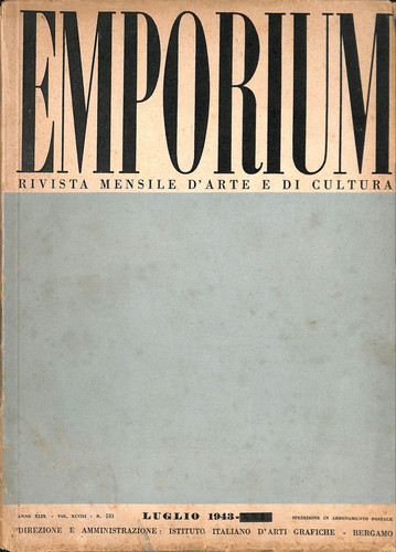 Emporium rivista mensile - rivista,