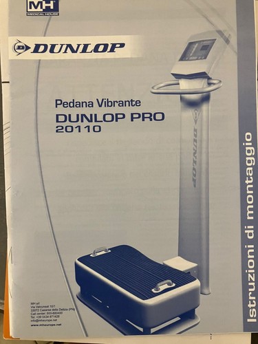 Pedana vibrante dunlop pro - vibrante,