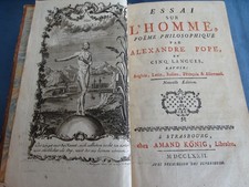 Pope essai sur homme - sur, l'homme-poema