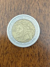 Moneta Rara da Collezione - 2 Euro Dante Alighieri 2002