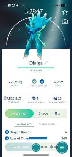 Pokémon shiny dialga - pokémon,