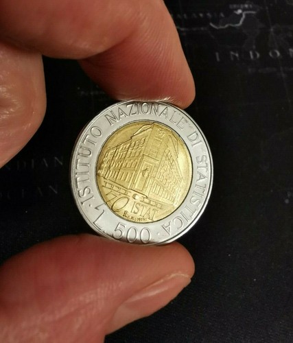 500 lire istat 1996 - lire,