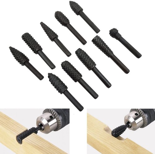 Set 10pz rotative raspa 6mm - di,
