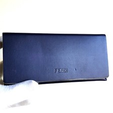 fodero occhiali da sole vista FENDI box sunglasses custodia case blu astuccio