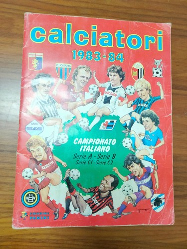 Album calciatori panini - calciatori, 1983