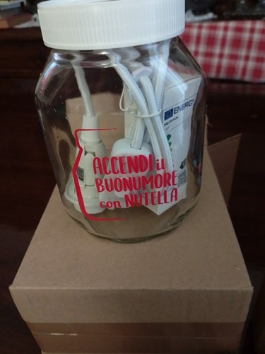 Lampada nutella gadget nuova - lampada,