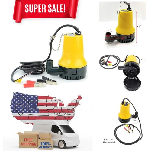 Pompa sommersa compatta 12v - pompa,