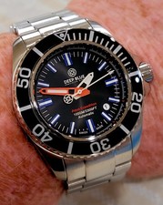 Deep Blue SWISS MADE Aqua