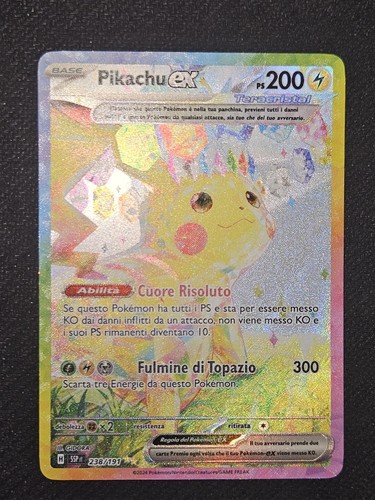 Pokémon pikachu 238 - pokémon, 238/191