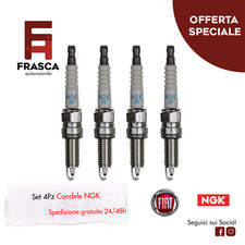 Candele 4 Pezzi NGK Fiat