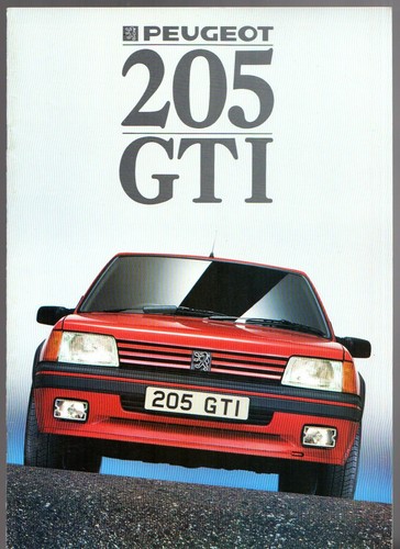 Peugeot 205 gti 1 - gti,