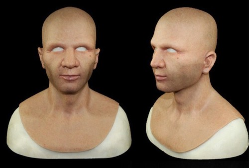 Maschera realistica silicone - realistica,