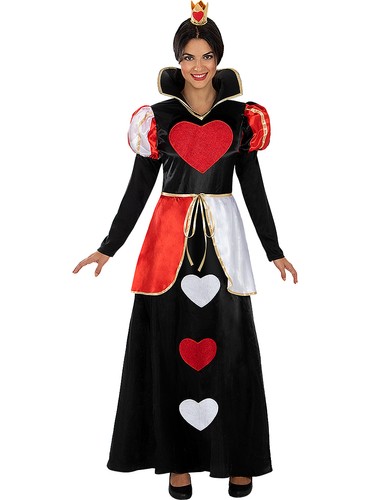 Costume regina cuori - regina,