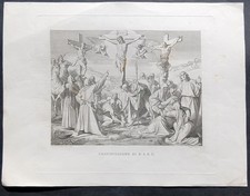 stampa antica crocifissione