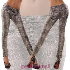 Pantaloni donna harem cavallo basso sarouel fiori floreale nuovi M10391