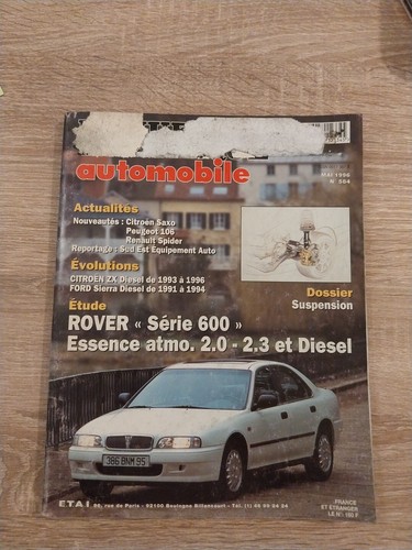 Revue technique rover - revue, 620