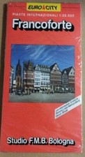 francoforte - cartina stradale