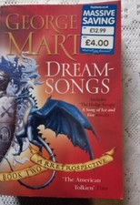 Dream Songs Arretorospective Book .2 by George R.R. Martin...