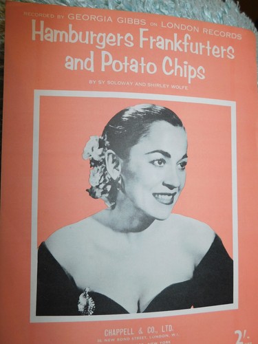 Vintage sheet music 1959 - music,