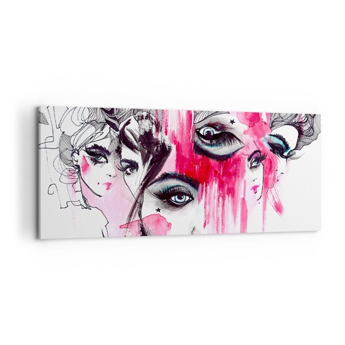 Quadro tela 100x40cm le - tela,