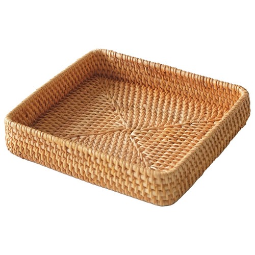Vassoio portata rattan - da,