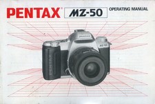 Pentax MZ-50 fotocamera reflex 35 mm manuale istruzioni