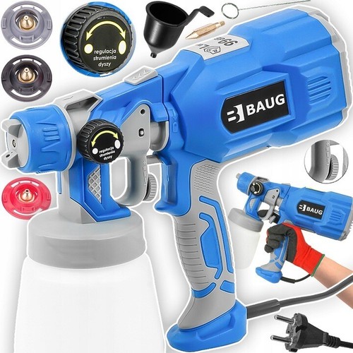 Pistola spruzzo elettrica - spruzzo, 550w