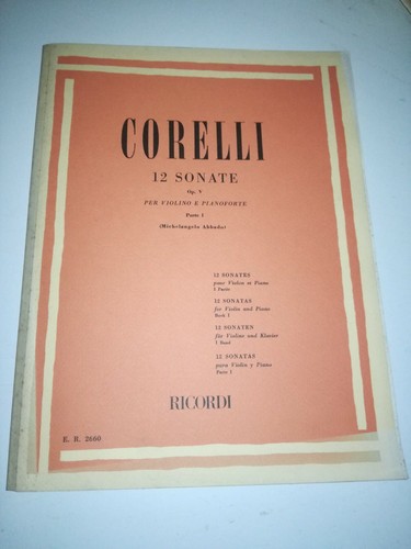 Corelli sonate 5 per - 12,