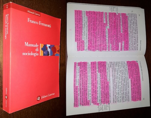 Manuale sociologia franco - di, sociologia,