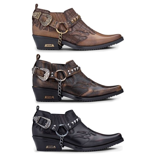 Scarpe cowboy uomo in - da,
