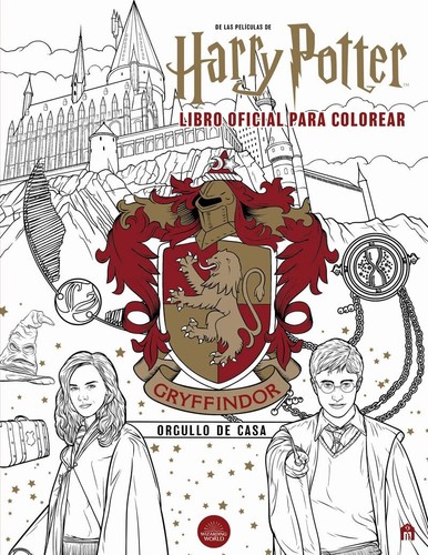 Harry potter libro colorare - potter,