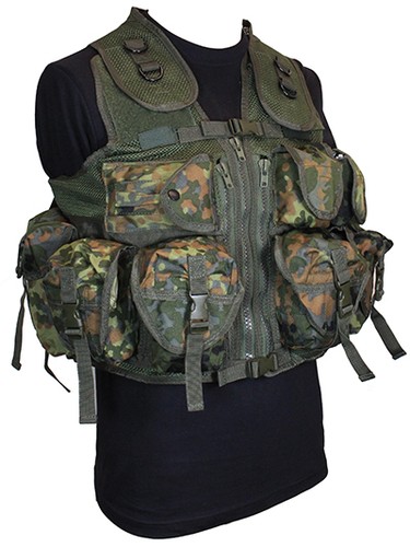 Gilet tasche flecktarn - gilet, 9