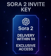 Codice invito OpenAI Sora2 - CONSEGNA VELOCE - MIGLIOR PREZZO!