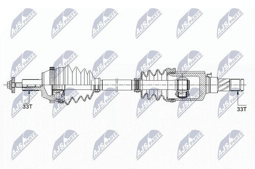 Albero motore originale nty - albero,