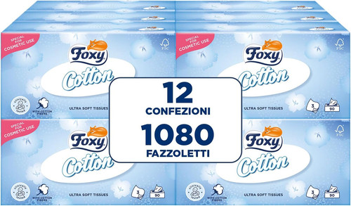 Cotton fazzoletti in - |, scatola