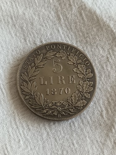 Vaticano lire 1870 - vaticano,