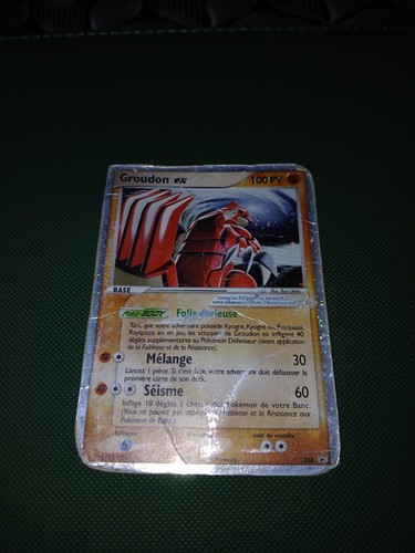 Carte groudon promo black - carte,