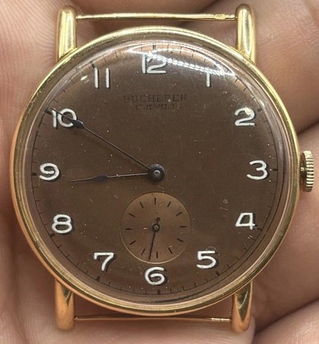 Orologio vintage bucherer oro - vintage,