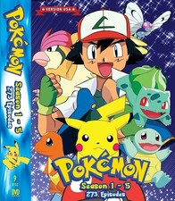 Pokemon Anime DVD Series