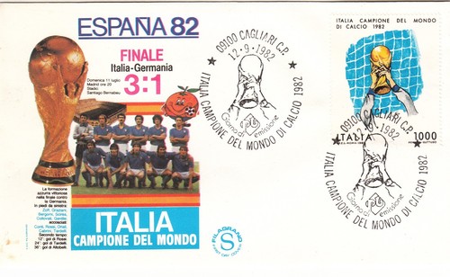 1982 italia busta filagrano - 1982,